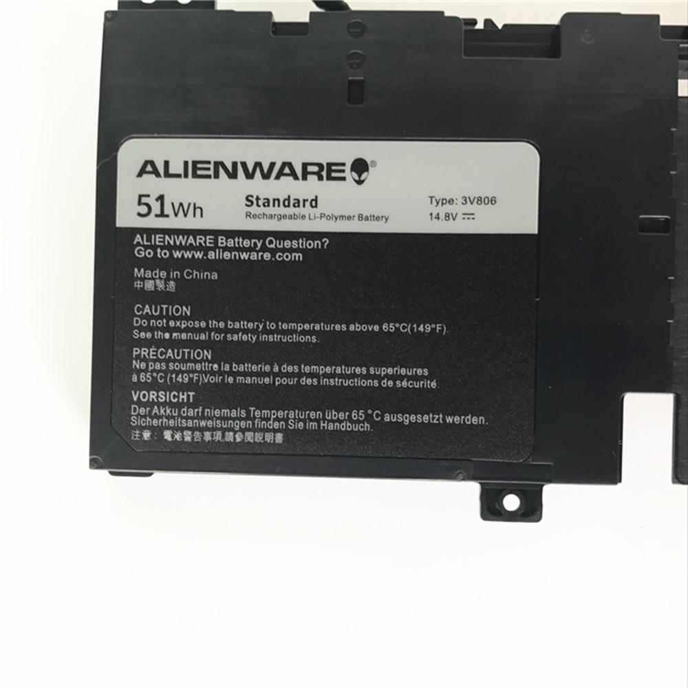51wh 3V806 for Dell Alienware R1 R2 ECHO 13 QHD Series Laptop Battery