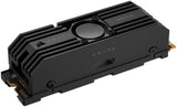 Corsair MP700 M.2 2280 2TB PCI-E 5.0 x4 Internal Solid State Drive 3D TLC NAND, 1400TB TBW, Black : CSSD-F2000GBMP700 Hard Drives JS Bazar