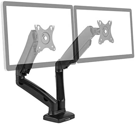 Newstar Dual screen LCD stand universal rotary lift bracket Gas Spring | 91-LDT13C024 - JS Bazar