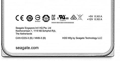 Seagate IronWolf 12TB NAS Hard Drive, 7200 RPM 256MB Cache SATA6.0Gb/s CMR : ST12000VN0008 - JS Bazar
