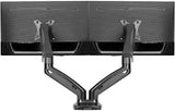 Newstar Dual screen LCD stand universal rotary lift bracket Gas Spring | 91-LDT13C024 Desktop Mount JS Bazar