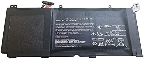 Replacement Battery for ASUS C31-S551, S551LA, S551LB-CJ026H, S551LB-CJ045H - JS Bazar