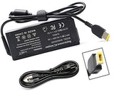 90W Slim tip AC Power Adapter for Lenovo ThinkPad Yoga 260 370,T470 T450s T460s T440s T450 E570 X1 Carbon, X1 Yoga 3rd