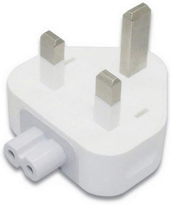 AC Adapter UK Wall Plug Duckhead for Apple Macbook Charger iPad Charger iPhone Charger Power Charger Charger JS Bazar