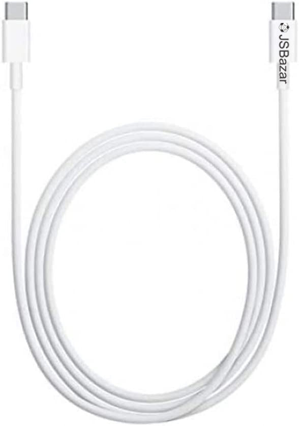 JS Bazar USB Type-C to Type-C Data & Charging Cable - USB C-C Fast Charger Cord For MacBook, Chromebook and Mobile phones Charger JS Bazar