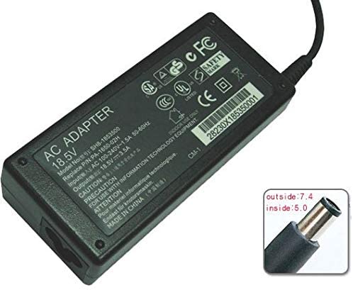 Replacement AC Adapter for HP, 18.5V, 3.5A 65 watt