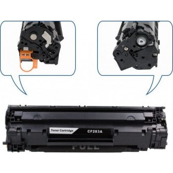 Replacement Cartridge of HP 83A Black LaserJet Toner : CF283A Toners JS Bazar