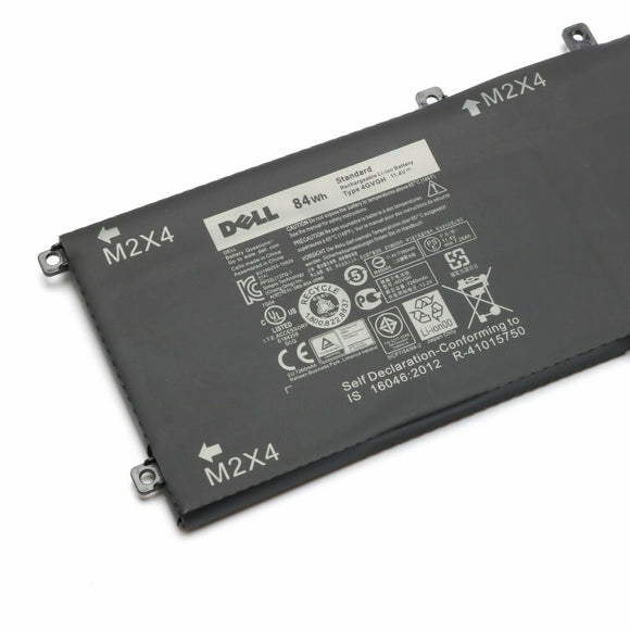 Dell Precision XPS 15 9550 5510 Series 11.4V 84Wh 4GVGH 1P6KD Laptop Tablet Battery