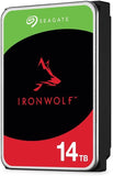 Seagate IronWolf 14TB NAS Hard Drive, 7200 RPM, 256MB Cache, SATA 6.0Gb/s CMR 3.5" : ST14000VN0008 Hard Drive JS Bazar
