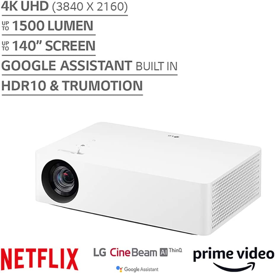 LG CineBeam LED Real 4K UHD Projector :  HU70LG - JS Bazar