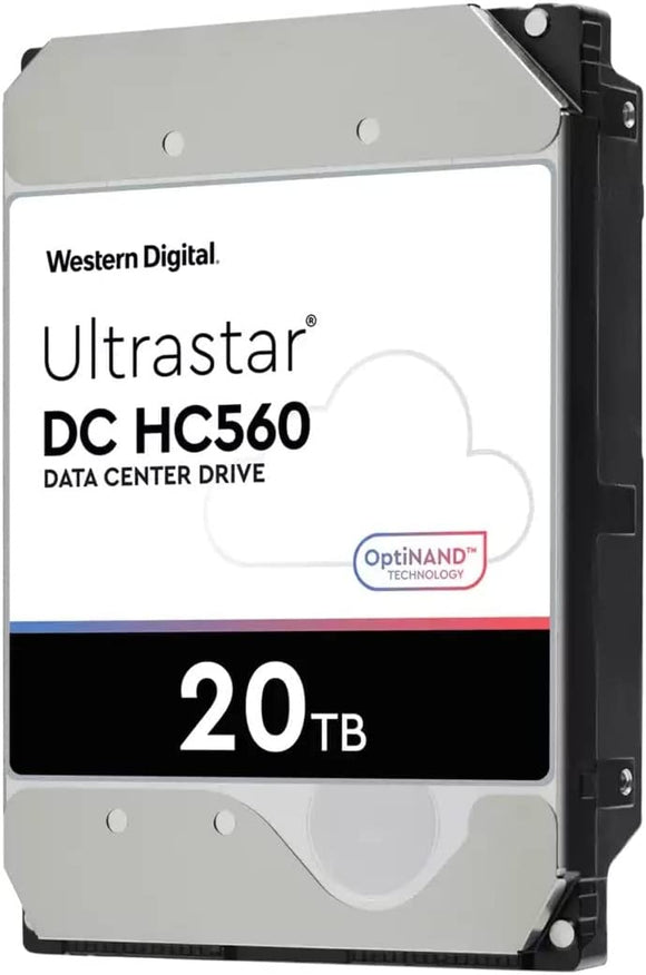 Western Digital Ultrastar DC HC560 20TB Internal Hard Drive : WUH722020ALE6L4
