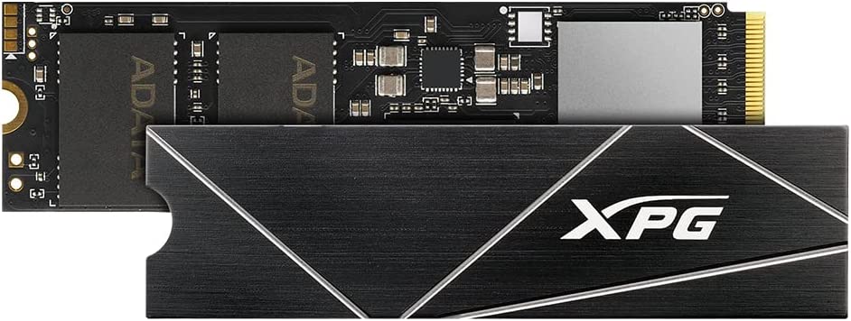 ADATA 2TB GAMMIX S70 Blade PCIe 4.0 M.2 Internal SSD with Heatsink, Aluminum Heatsink, PlS 5 Compatible : AGAMMIXS70B-2T-CS Hard Drives JS Bazar