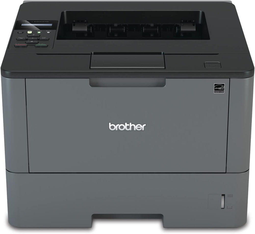 Brother Monochrome Laser Printer, HL-L5200DW, Wireless Networking, Mobile Printing, Duplex Printer - JS Bazar