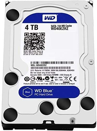 WD 4TB Blue Desktop Hard Disk Drive - 5400 RPM SATA 6 Gb/s 64MB Cache 3.5 Inch : WD40EZRZ - JS Bazar