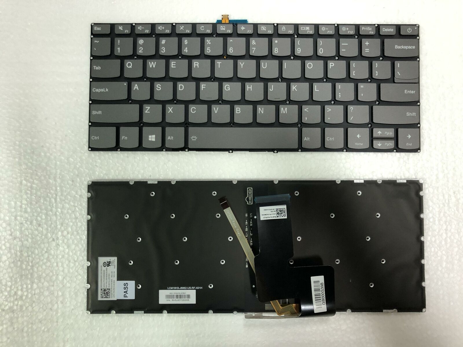 Lenovo Yoga 520-14IKB, Type 80X8, 81C8, 720-15IKB, IdeaPad 330S-14AST, 330S-14IKB with Backlit US Keyboard Laptop Keyboard JS Bazar