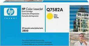 HP Color LaserJet Yellow Print Cartridge (Q7582A) Toners JS Bazar