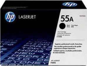 HP 55A Black Original LaserJet Toner Cartridge (CE255A) Toners JS Bazar