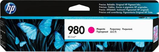 HP 980 Magenta Original Ink Cartridge : D8J08A Cartridges JS Bazar