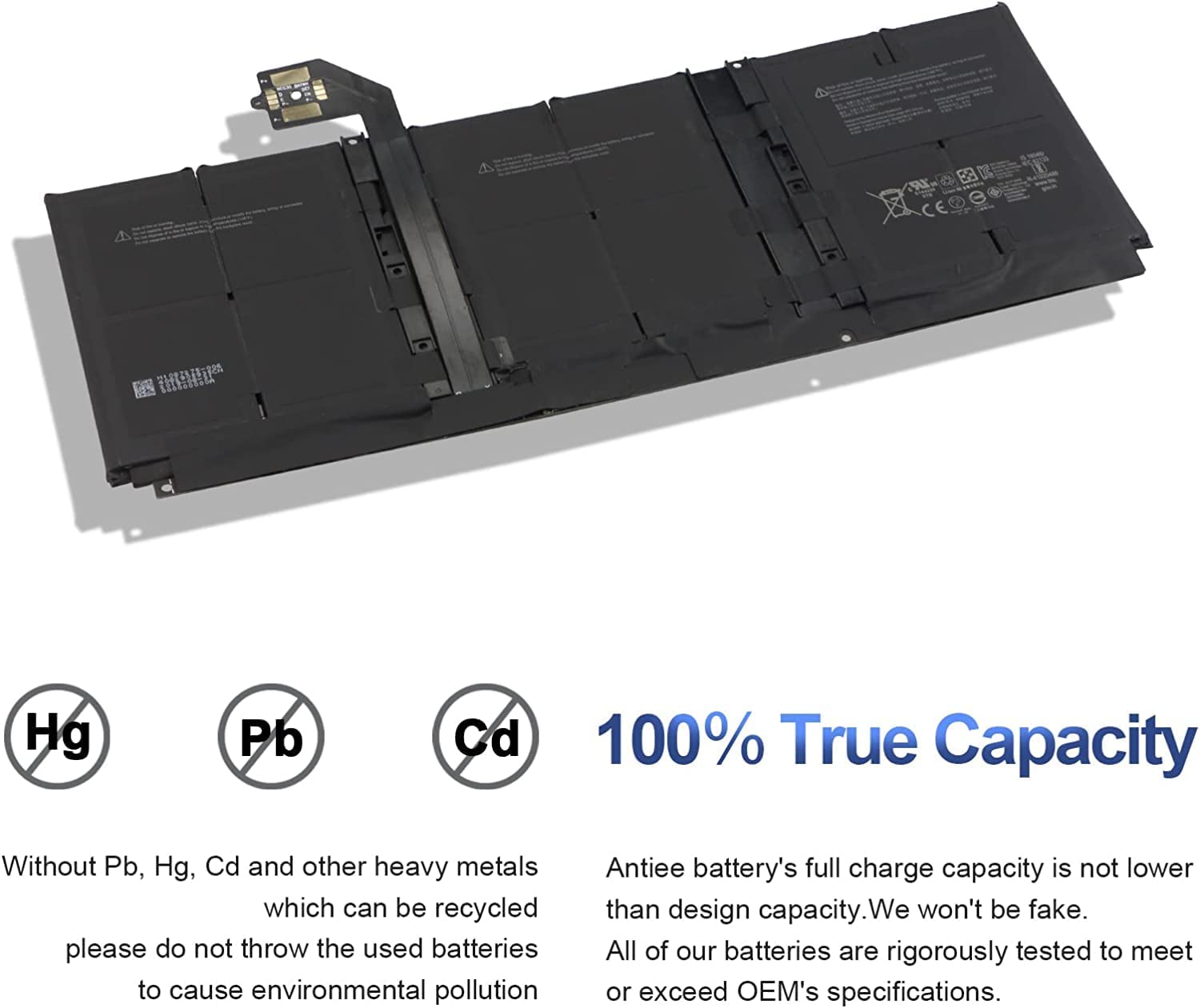 G3HTA052H DYNT02 Microsoft Surface Pro Battery for Microsoft Surface Laptop 3 1867 1868 13.5” G3HTA053H G3HTA057H G3HTA058H JS Bazar
