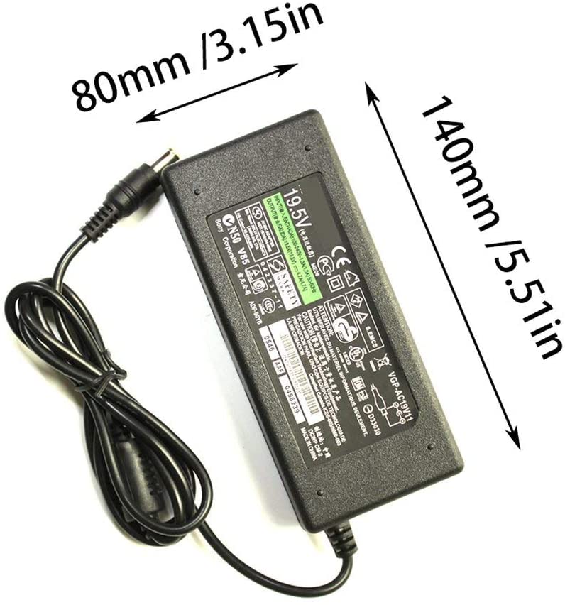 90 watt SONY VAIO PCG-FR105VGN-CR309E, VGN-CR320, Replacement power adapter. - JS Bazar