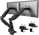premium dual monitors aluminum gas spring monitor arm | 91-ldt26c024 Desktop Mount JS Bazar