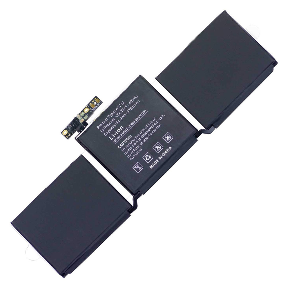 Apple A1713 A1708 (Late 2016 Mid 2017) 3 cells replacement laptop battery - JS Bazar