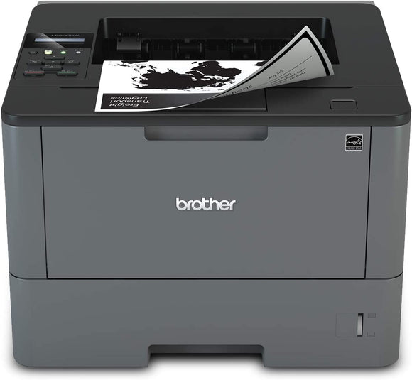Brother Monochrome Laser Printer, HL-L5200DW, Wireless Networking, Mobile Printing, Duplex Printer