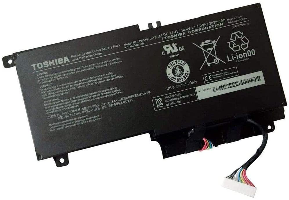 TOSHIBA PA5107U 14.8V Replacement Laptop Battery - JS Bazar