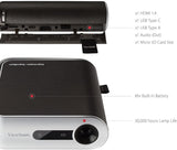 ViewSonic M1 Portable Projector (854 x 480) with Dual Harman Kardon Speakers : M1