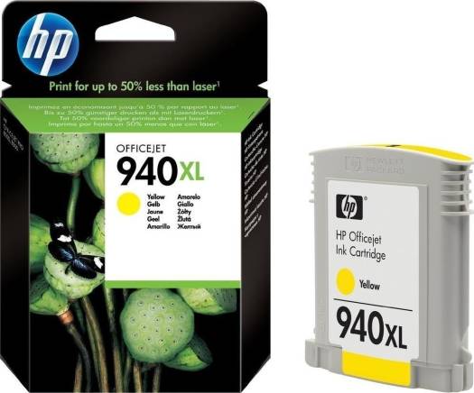 HP 940XL Yellow Ink Cartridge : C4909A Cartridges JS Bazar