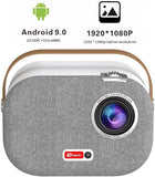 Tanggula Y1 Portable LED Projector + TV Box 2 in 1, Smart Android 9.0 Real Full HD 1080P, 2GB RAM + 32 ROM Projectors JS Bazar