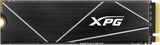 ADATA 2TB GAMMIX S70 Blade PCIe 4.0 M.2 Internal SSD with Heatsink, Aluminum Heatsink, PlS 5 Compatible : AGAMMIXS70B-2T-CS Hard Drives JS Bazar