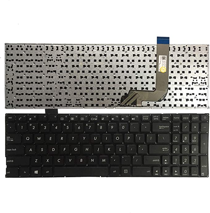 laptop keyboard for Asus X542U X542UAP X542UAR X542UA X542 kbd US English black no frame 0KN1-261US12 0KNB0-610WUS00 Laptop Keyboard JS Bazar