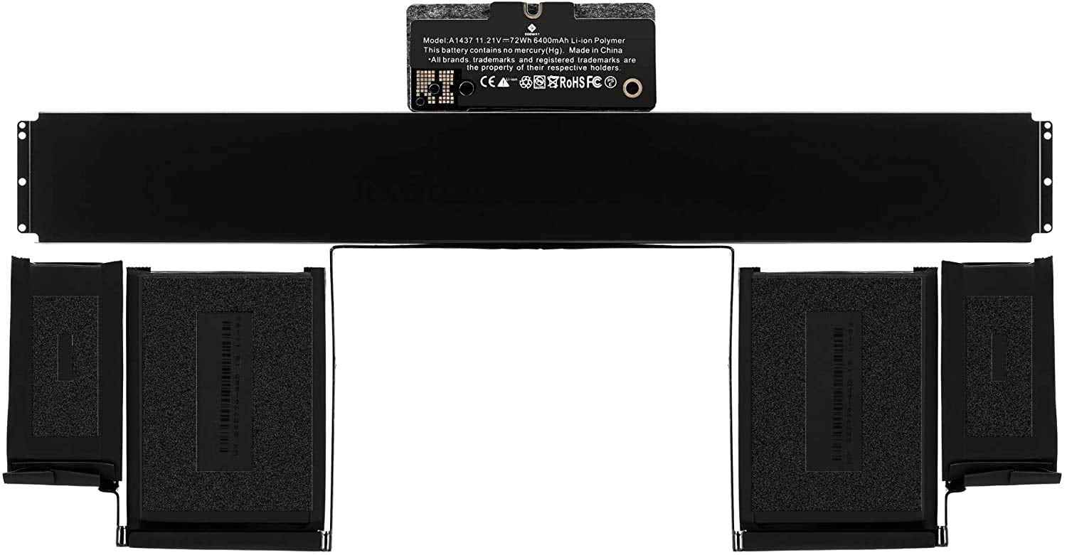 Apple MacBook pro Battery retina 13-inch series a1425 a1437 (2012 version) lb1 6400mah Laptop Batteries JS Bazar