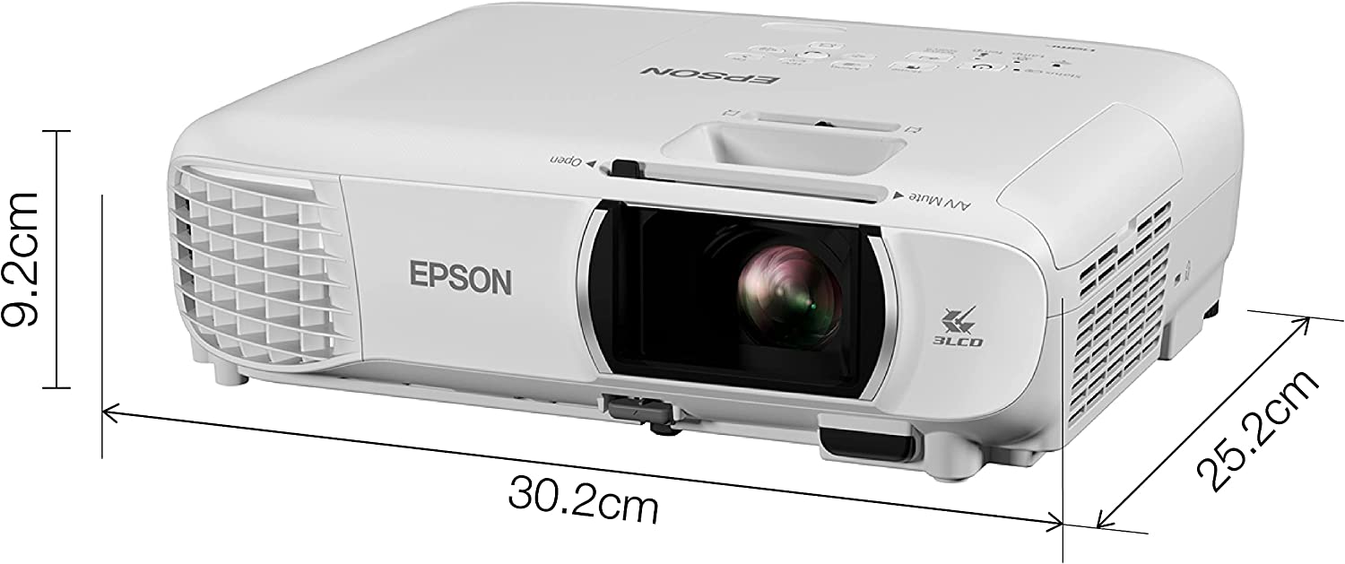 Epson EH-TW750 3LCD, Full HD, 3400 Lumens, Home Cinema Projector - White : EH-TW750 Projectors JS Bazar