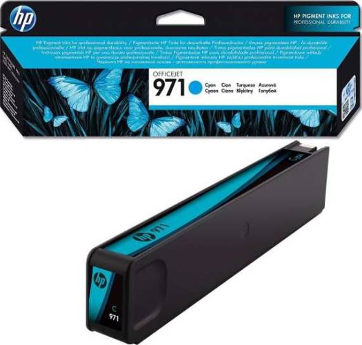 HP 971 Cyan Original Ink Cartridge : CN622AE Cartridges JS Bazar