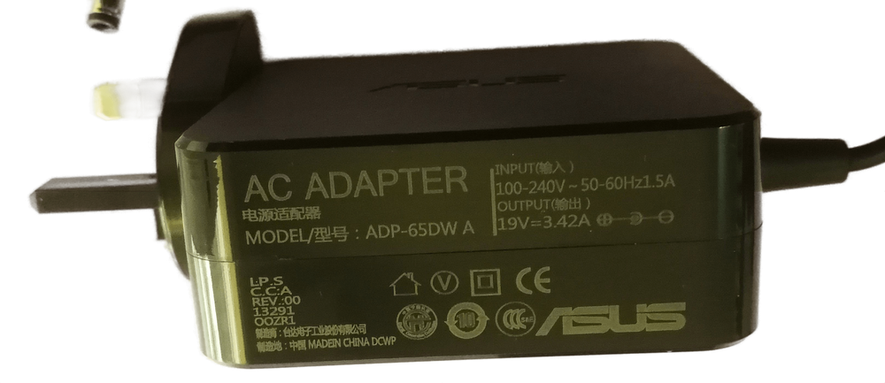 Original 65W Asus VivoBook S14 M433IA-EB525T, ZenBook 14 UX431FL-SP1201T, TP412FA Laptop Replacement Charger AC Adapter - JS Bazar