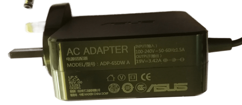 45W 65W Asus VivoBook S14 M433IA-EB525T, ZenBook 14 UX431FL-SP1201T, TP412FA Laptop Replacement Charger AC Replacement Adapter