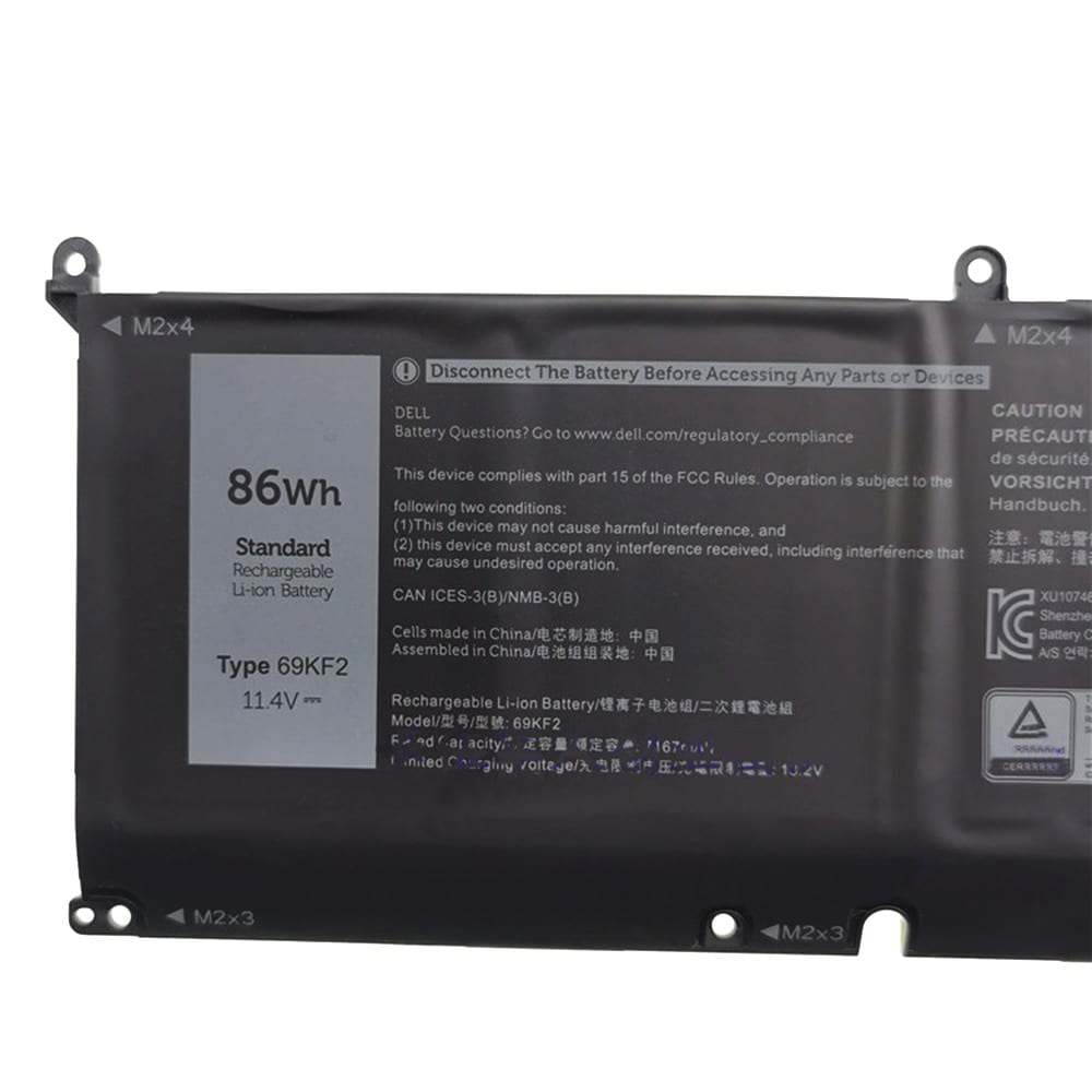 Alienware m15 R3 P87F, ALIENWARE m17 2020, 69KF2 Dell Alienware Laptop Battery Laptop Batteries JS Bazar