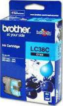 Brother LC38C Ink Cartridge (Cyan Color) Cartridges JS Bazar