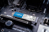 Crucial 1TB P2 NVMe PCIe Internal SSD, M.2 Form Factor : CT1000P2SSD8