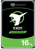 Seagate Exos 16TB Enterprise HDD X16 SATA 6Gb/s 512e/4Kn 7200 RPM 256MB Hard Drive Hard Drives JS Bazar