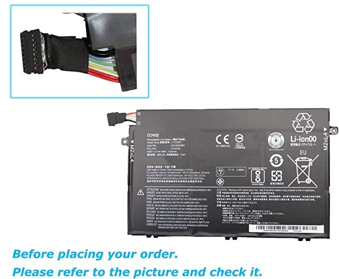 L17C3P51 Lenovo ThinkPad E580(20KSA002CD), ThinkPad E580(20KS002KCD) Replacement Laptop Battery - JS Bazar