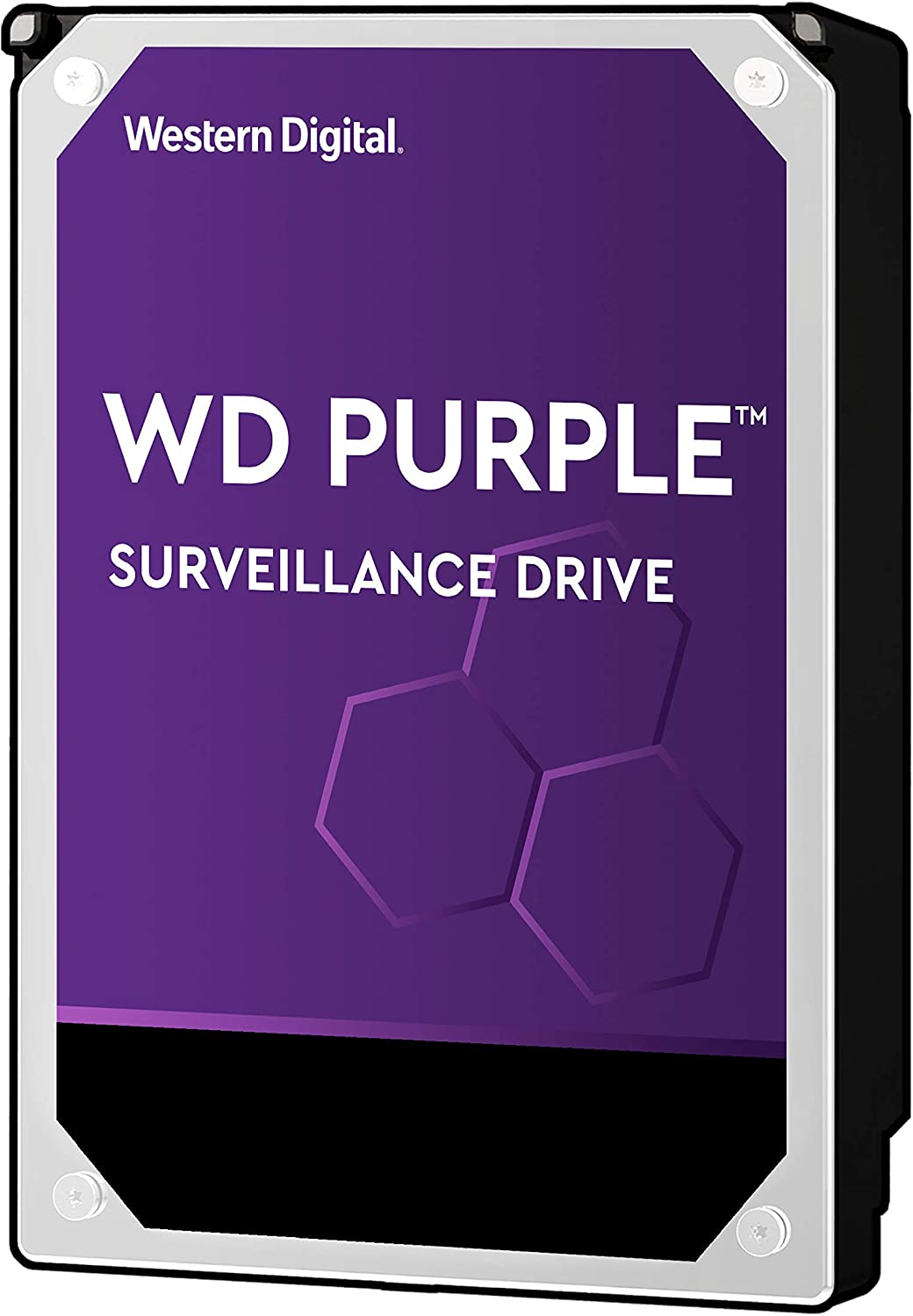 WD 10TB Surveillance Internal Hard Drive - 7200 RPM Class, SATA 6 Gb/s, 265 MB Cache, Purple : WD102PURZ Hard Drives JS Bazar