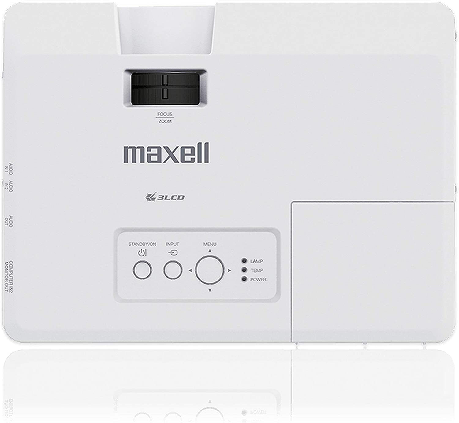 Maxell 3LCD Projector - 3700 ANSI lumens (White) - 3700 ANSI lumens (Color) - XGA (1024 x 768) - 4:3 - LAN Projectors JS Bazar