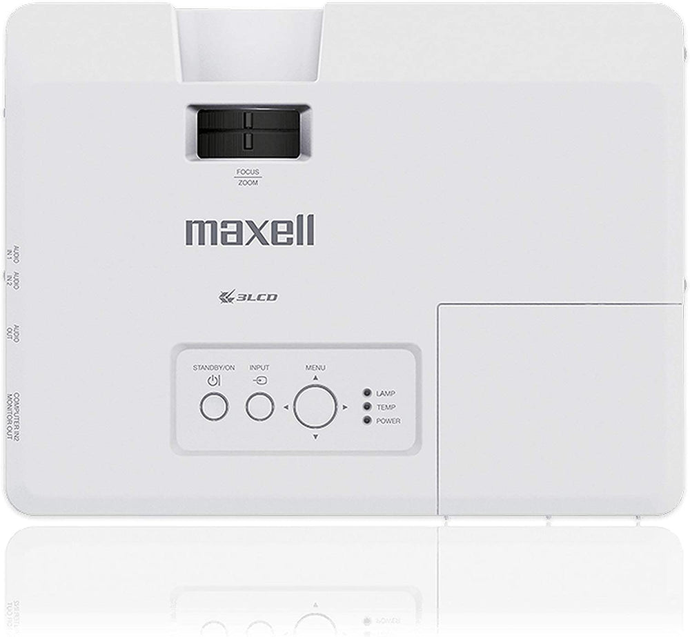 Maxell 3LCD Projector - 3700 ANSI lumens (White) - 3700 ANSI lumens (Color) - XGA (1024 x 768) - 4:3 - LAN - JS Bazar