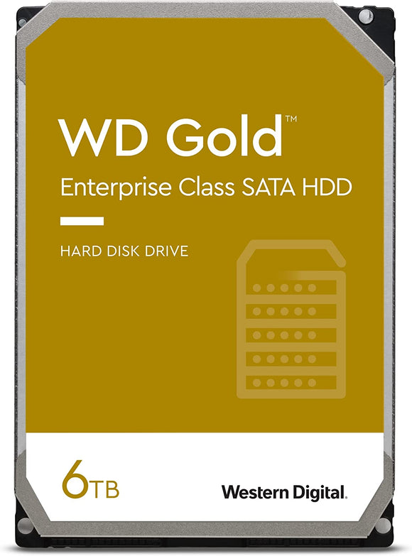 Western Digital 6TB WD Gold SATA 6Gb s 7200 RPM 256 MB Cache 