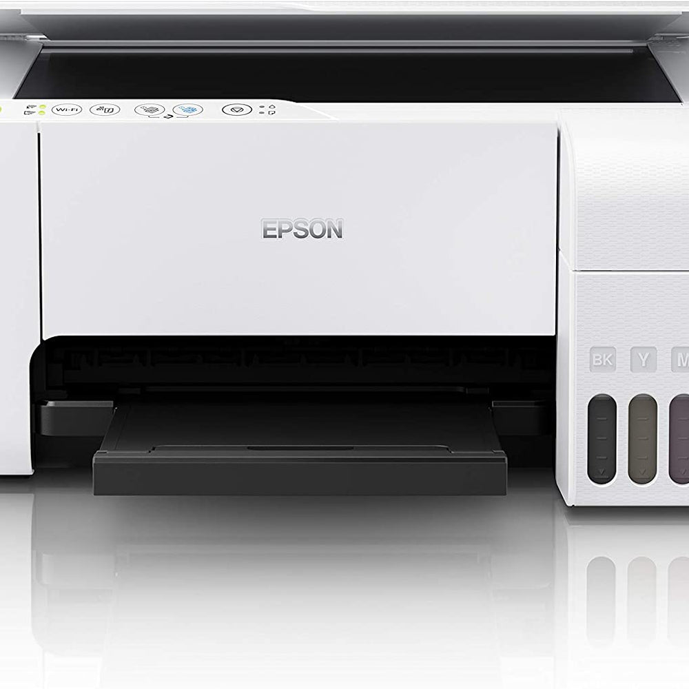Epson EcoTank L3156 Copy,Print,Scan Multi-function Machine, WiFi,White, Inkjet Printing - JS Bazar