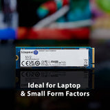 Kingston NV2 1TB M.2 2280 NVMe Internal SSD, Up to 3500MB/s Read / 2100MB/s Write Speed : SNV2S/1000G Hard Drives JS Bazar