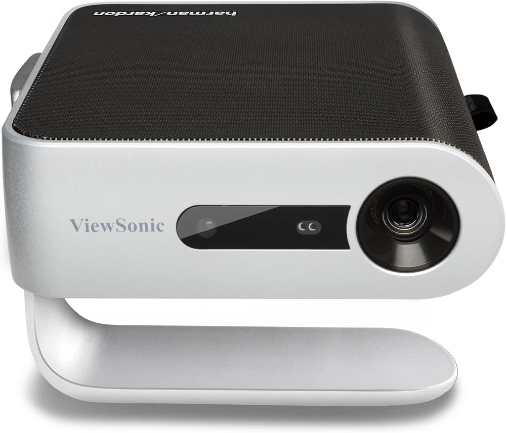 ViewSonic M1 Portable Projector (854 x 480) with Dual Harman Kardon Speakers : M1 - JS Bazar